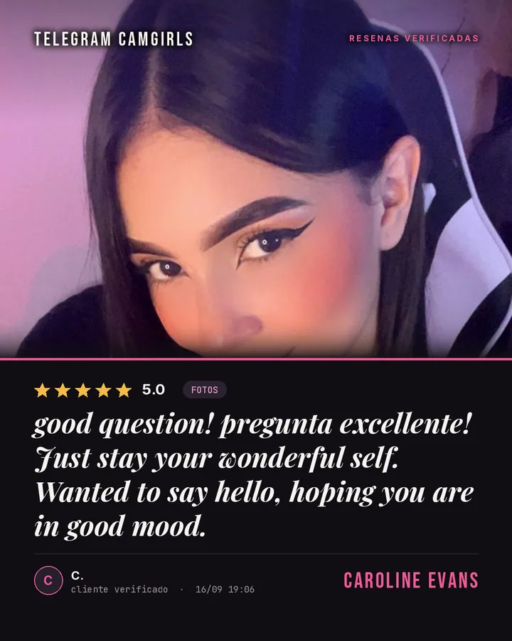 Caroline Evans🩷🎀 verified review: good question! pregunta excellente! Just stay your wonderful self. Wanted to say hello, ho