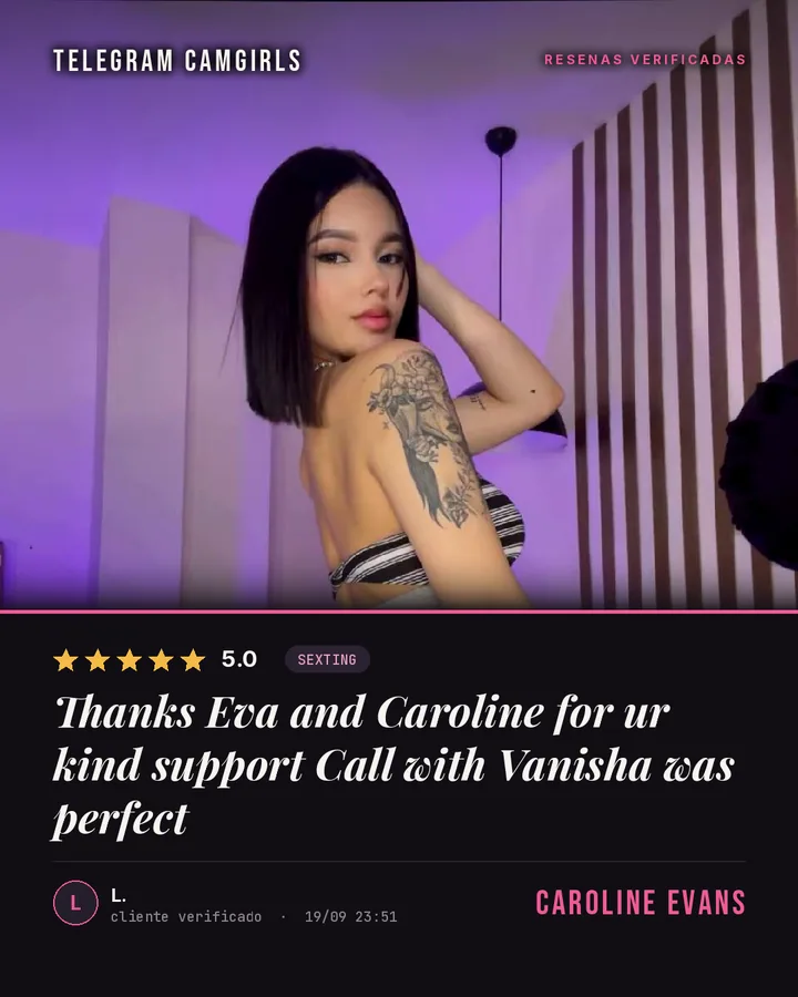Caroline Evans🩷🎀 verified review: Thanks Eva and Caroline for ur kind support 🥰❤️ Call with Vanisha was perfect