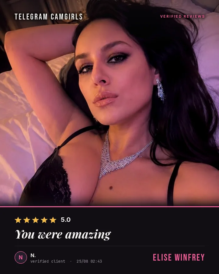 Elise Winfrey verified review: You were amazing