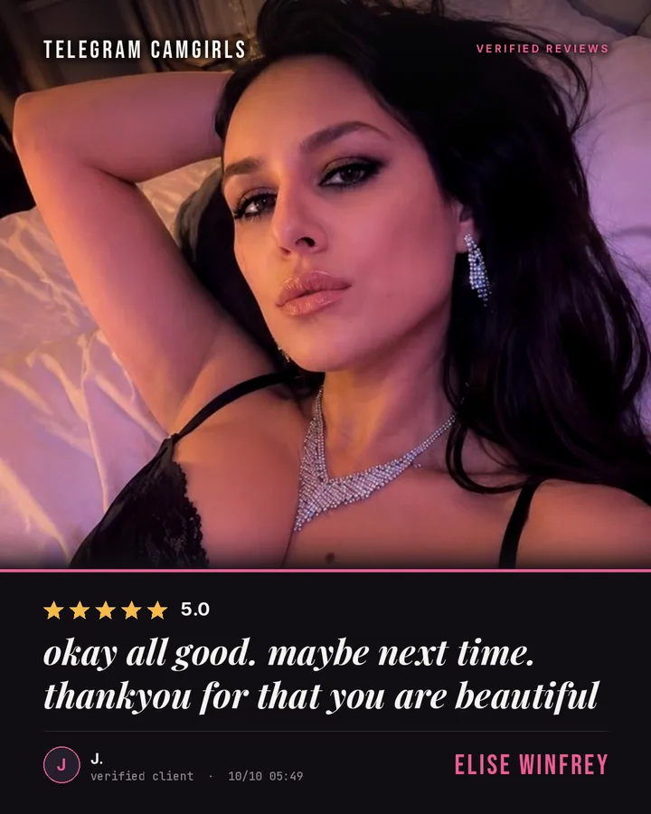 Elise Winfrey verified review: okay all good. maybe next time. thankyou for that you are beautiful