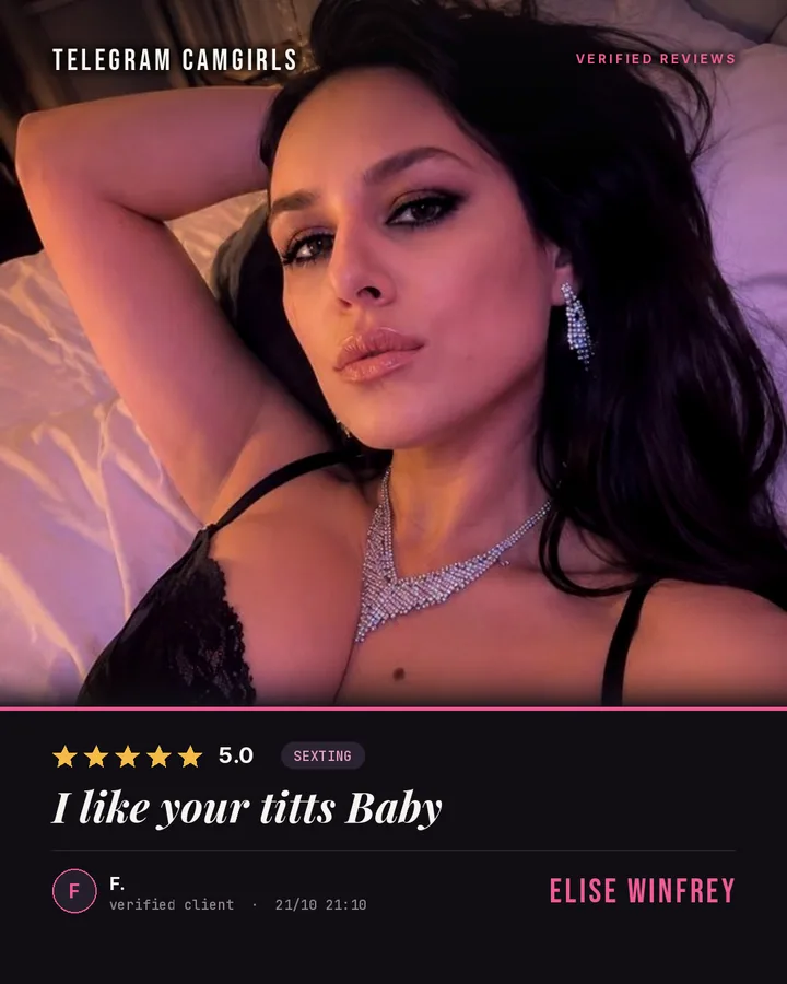 Elise Winfrey verified review: I like your titts Baby