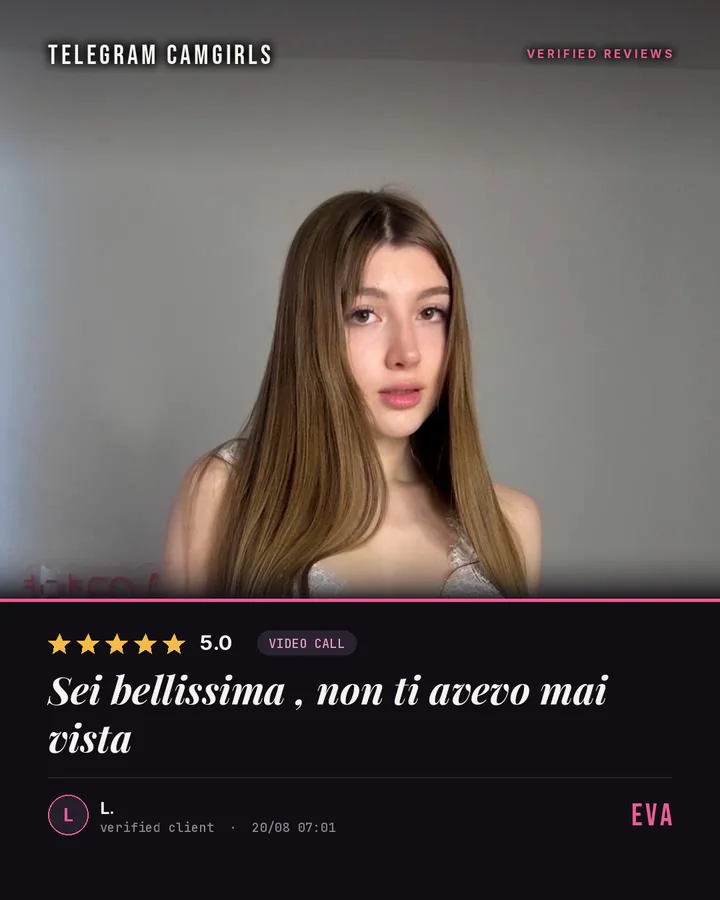 Eva verified review: Sei bellissima , non ti avevo mai vista