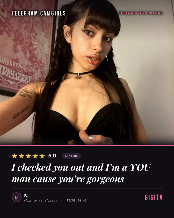Gigita verified review: I checked you out and I’m a YOU man cause you’re gorgeous