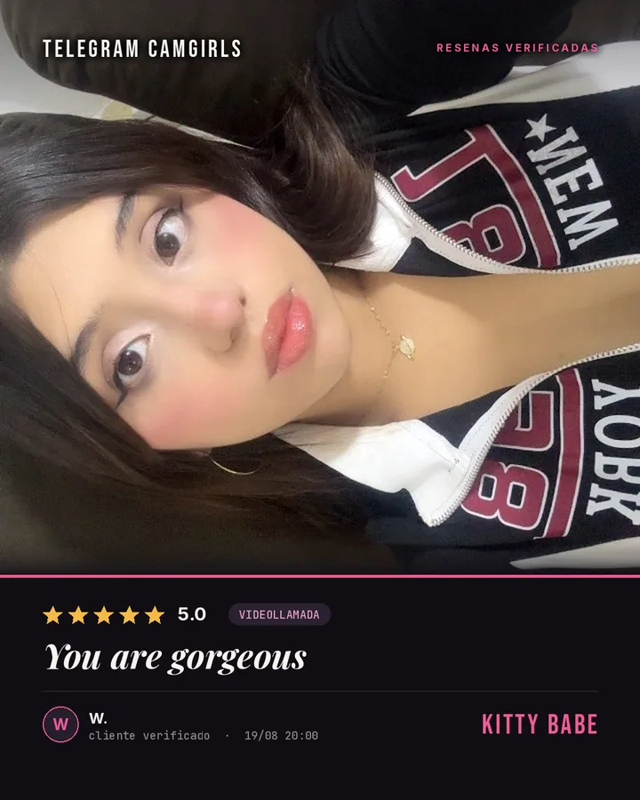 Kitty Babe verified review: You are gorgeous