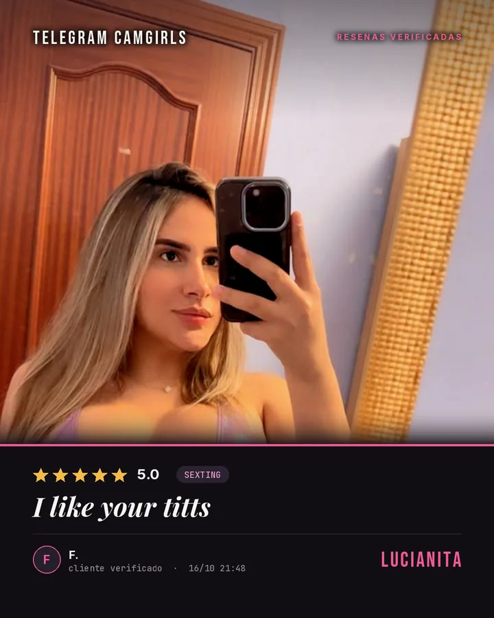 Lucianita verified review: I like your titts