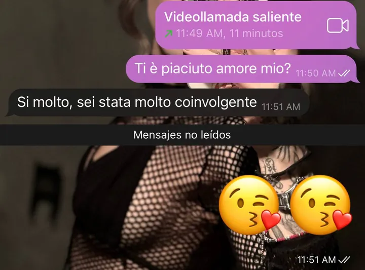 Real Telegram sexting chat screenshot 3