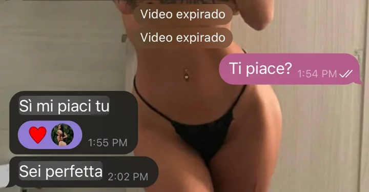Real Telegram sexting chat screenshot 5