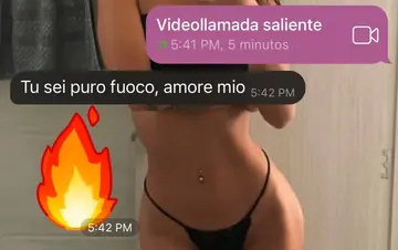 Telegram sexting review, real chat screenshot 50 with a verified girl