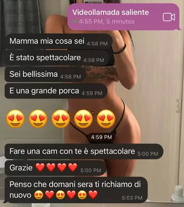 Telegram sexting review, real chat screenshot 64 with a verified girl