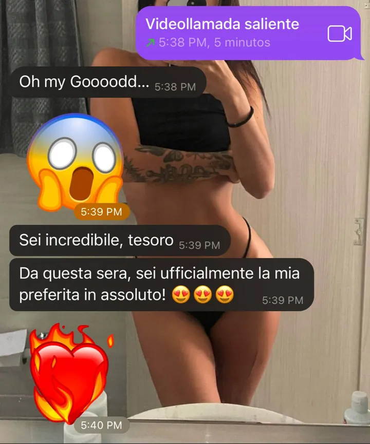 Real Telegram sexting chat screenshot 2