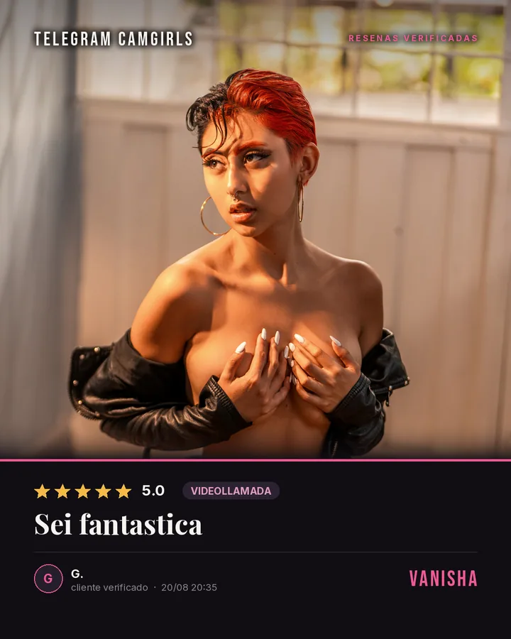 Vanisha verified review: Sei fantastica