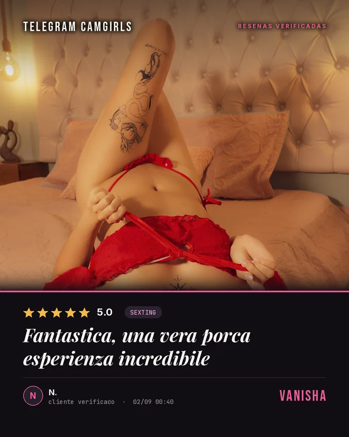 Vanisha verified review: Fantastica, una vera porca esperienza incredibile